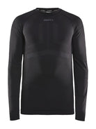 Craft active intensity cn ondershirt met lange mouwen zwart asphalt