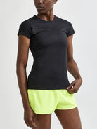 Craft Adv Essence Ss Slim Tee W - Black
