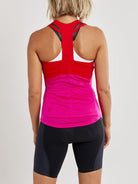 Craft Stride Singlet Lady  - Fame/Bright Red