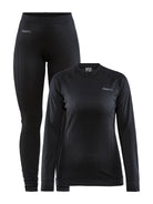 Craft Core Dry Baselayer Set W - Black