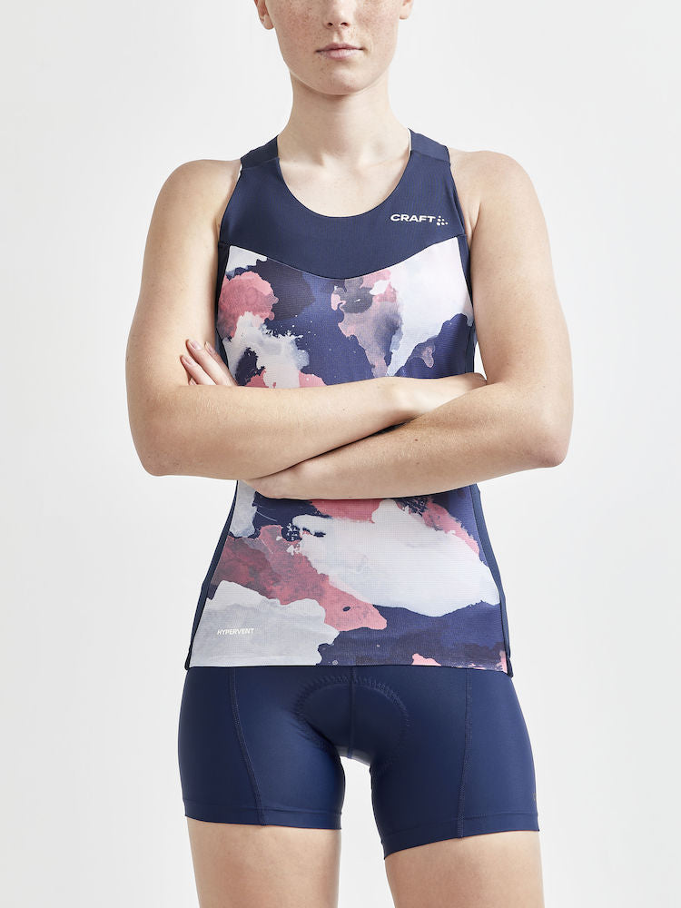 Craft Adv Endur Singlet W - Blaze/Coral