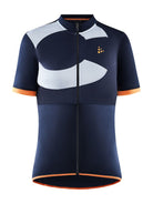 Craft Core Endur Logo Jersey W - Blue/Orange