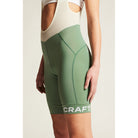 Craft Core Endur Bib Shorts W - Thyme/ Tofu