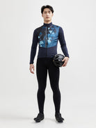 Craft Adv Bike Subz Wool Ls Jersey M - Blaze-Multi