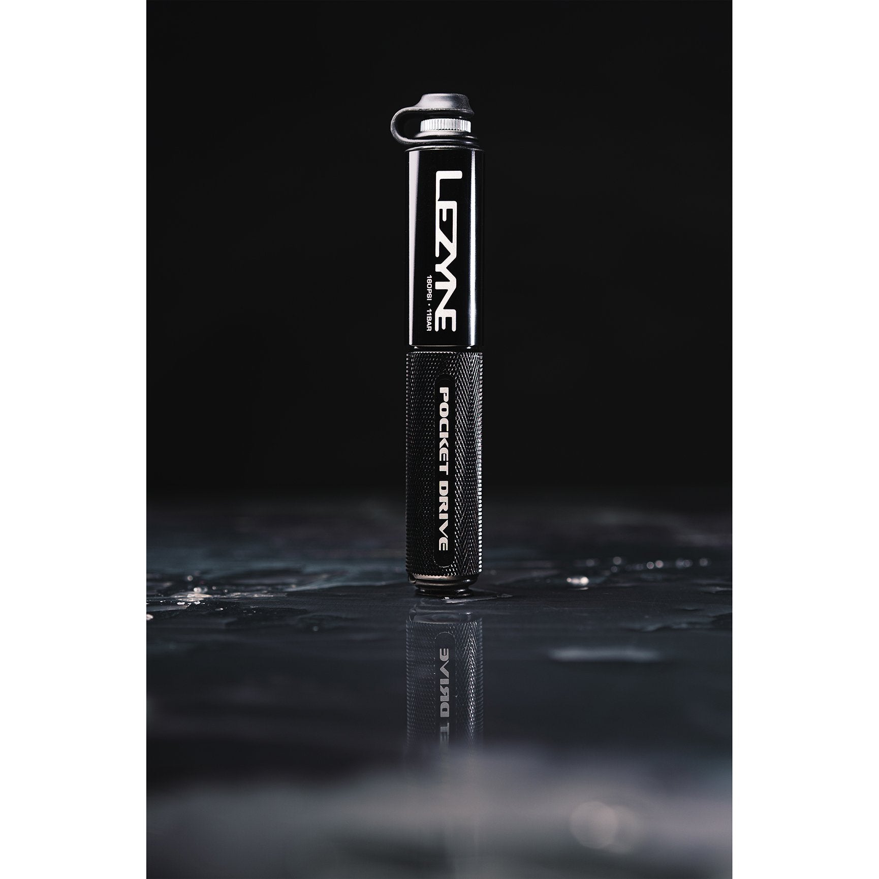 Lezyne Pocket Drive Fietspomp Black Gloss