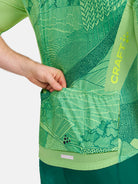 Craft Adv Endur Graphic Jersey M - Spruce-Twig
