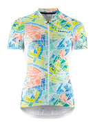 Craft Adv Endur Graphic Jersey W - White-Multi