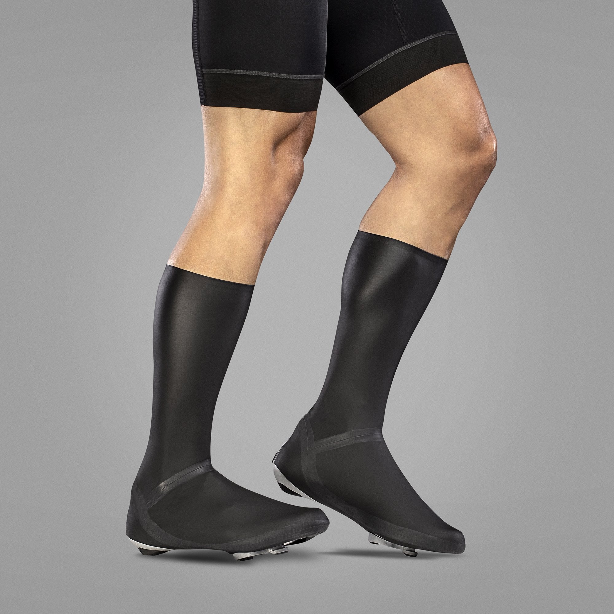 GripGrab high cuff waterproof aero road overschoenen zwart