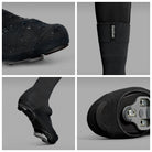 GripGrab Flandrien Waterproof Knitted Road Overschoen Zwart