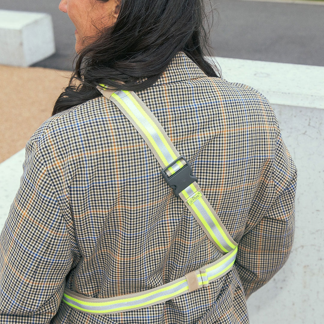 GOFLUO Mini Tas Harper Khaki Grey