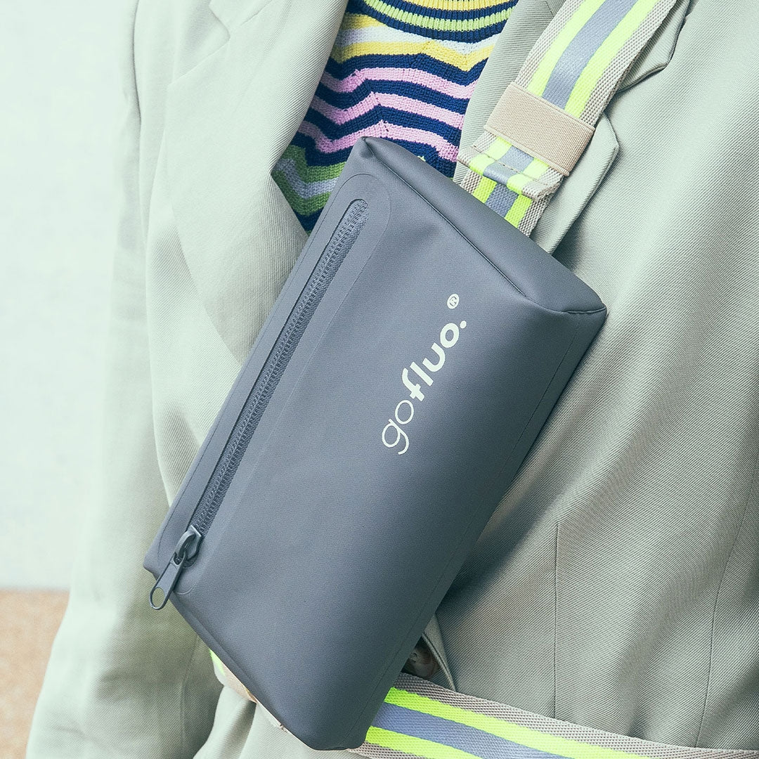 GOFLUO Mini Tas Harper Khaki Grey