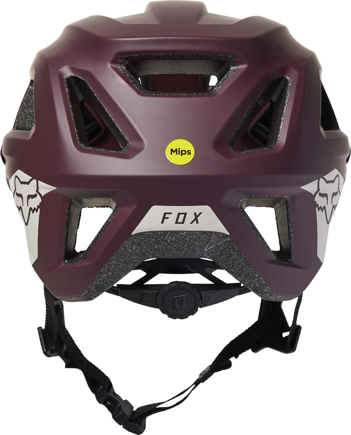 Fox Mainframe Helmet Trvrs - Dark Maroon