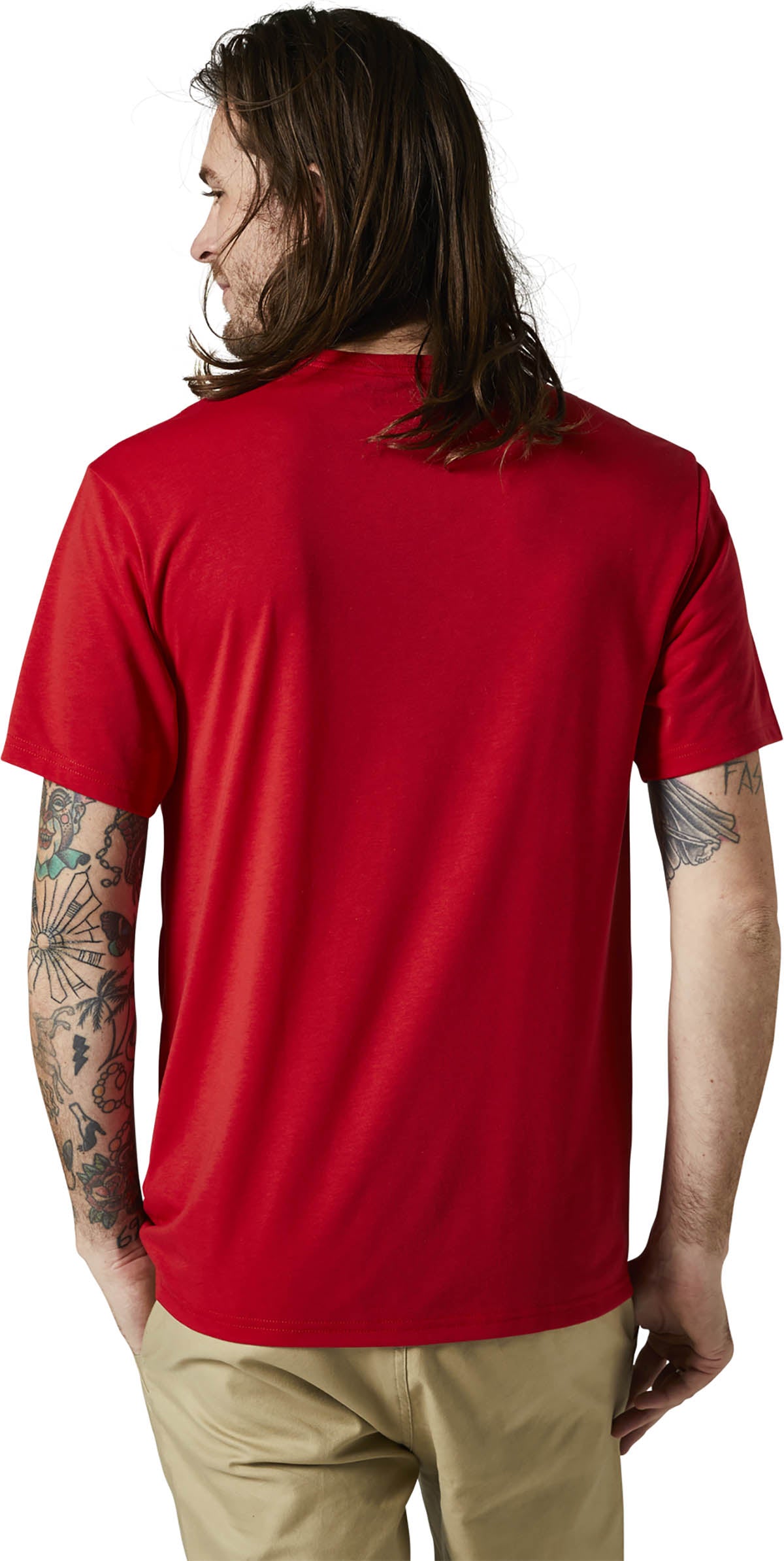 Fox Pinnacle Ss Tech Tee - Flame Red