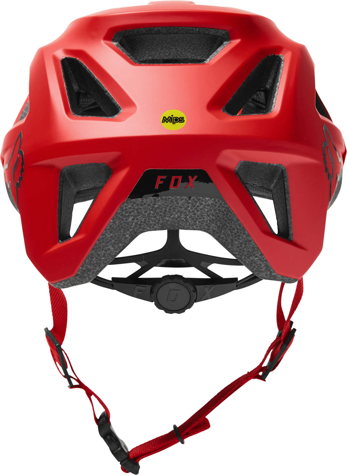 Fox Yth Mainframe Helmet, Ce - Fluo Red