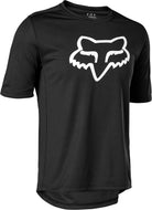 Fox Yth Ranger Ss Jersey - Black
