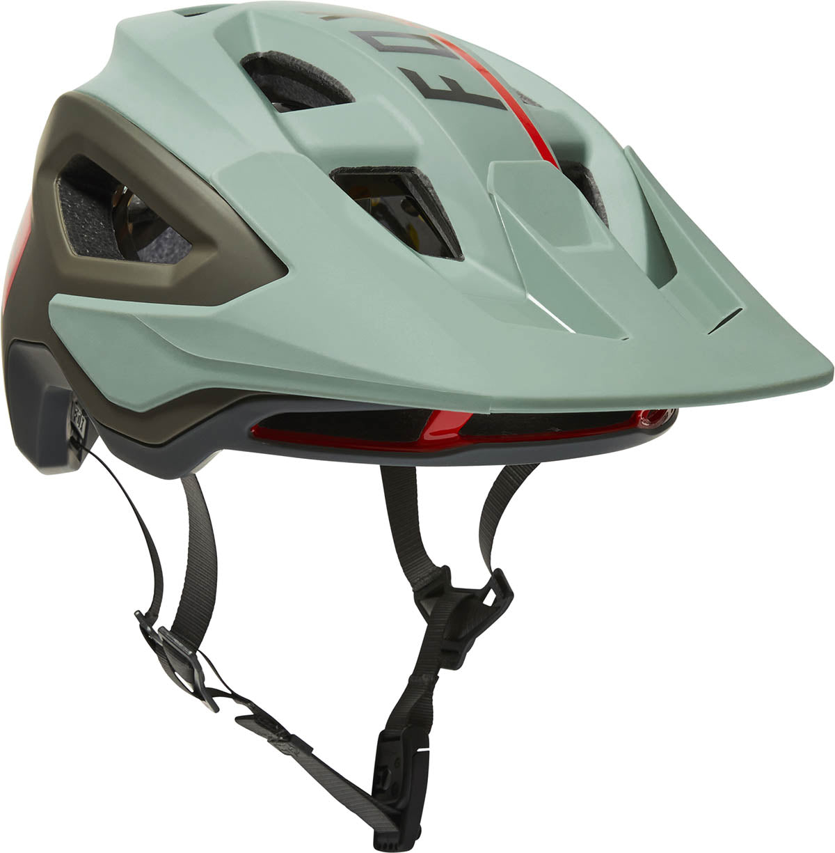 Fox Speedframe Pro Blocked - Eucalyptus