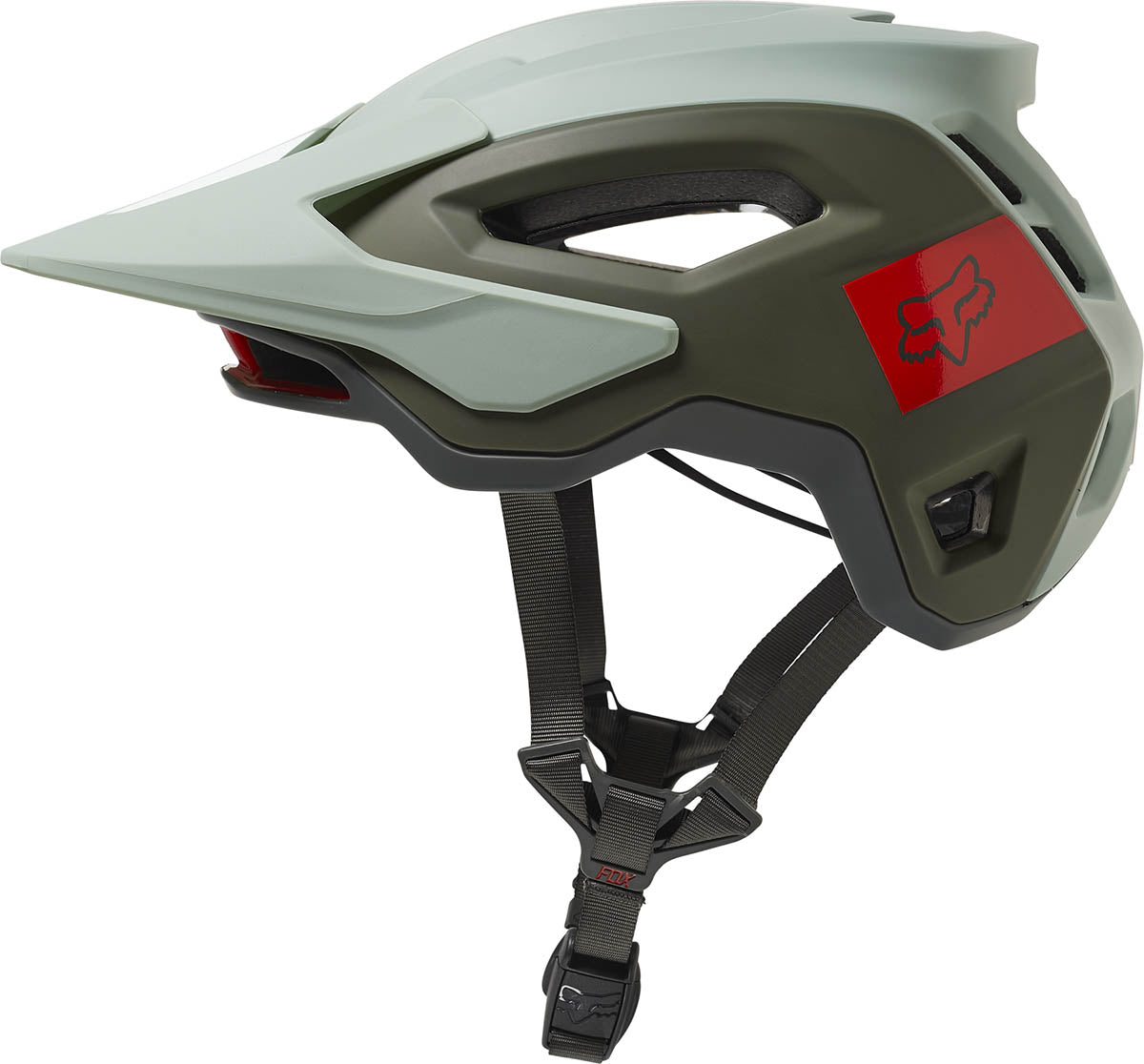 Fox Speedframe Pro Blocked - Eucalyptus