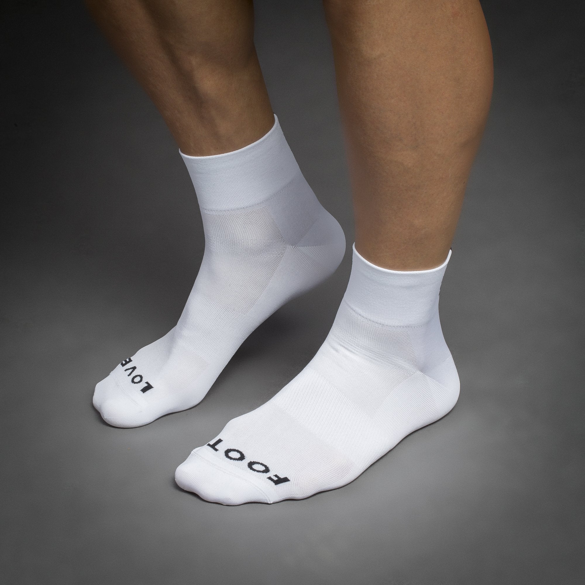 GripGrab lightweight sl short fietssok wit