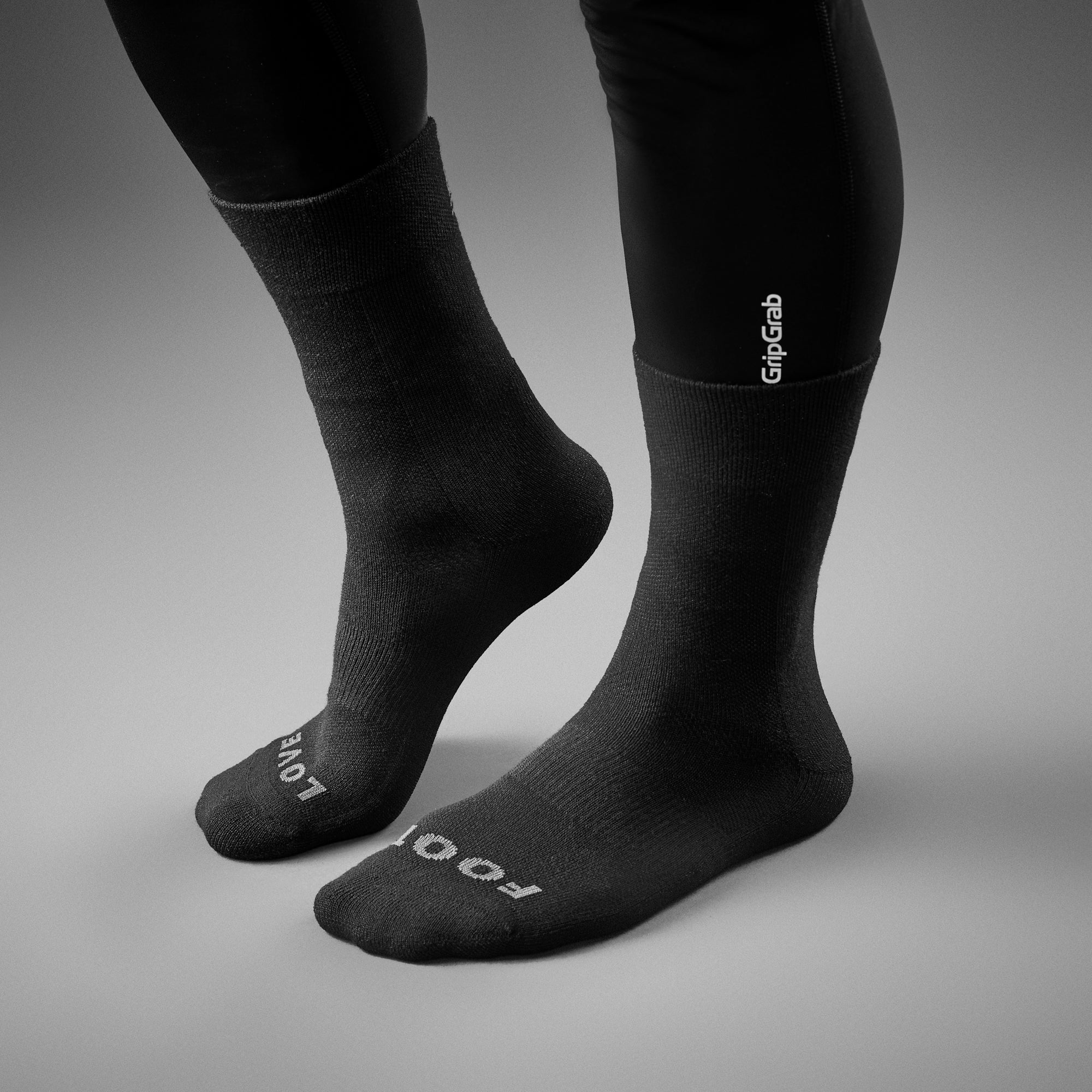 GripGrab thermolite winter fietssokken zwart