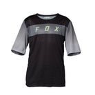 Fox Yth Flexair Ss Jersey - Black