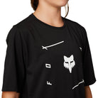 Fox Yth Ranger Dr Ss Jersey Veni - Black