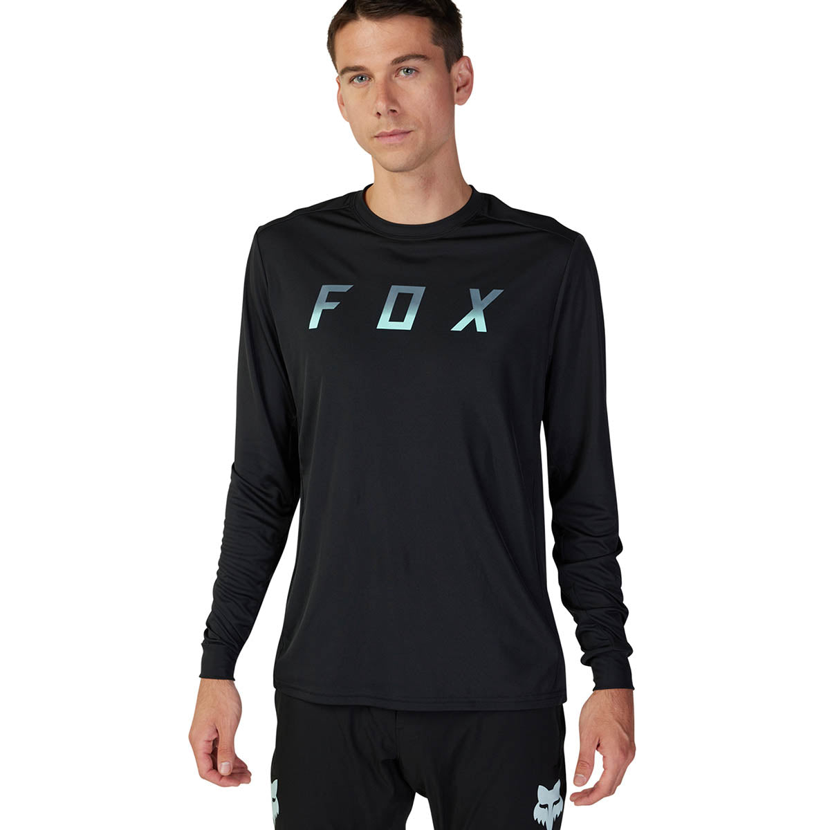 Fox Ranger Ls Jersey Dose - Black / Blue