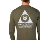 Fox Ranger Dr Md Ls Jrsy Tred - Olive Green