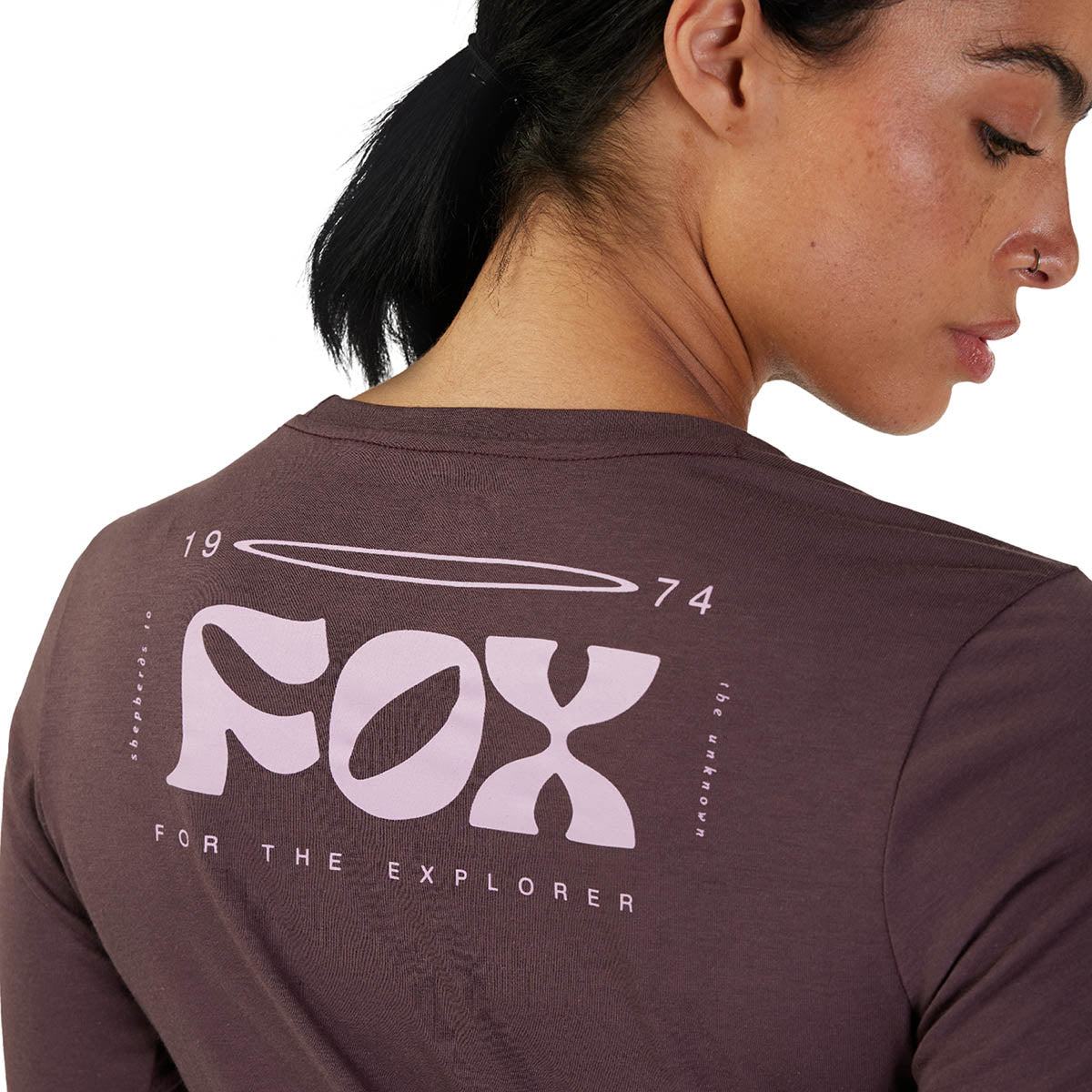 Fox W Ranger Dr Ls Jersey - Pruple