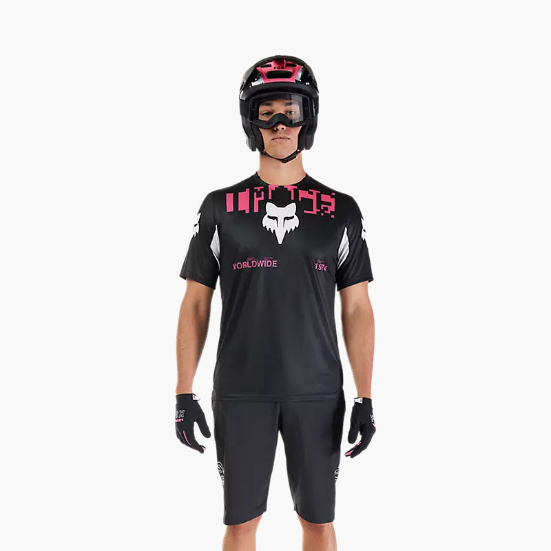Fox Ranger Ss Jersey Digi Image - Black