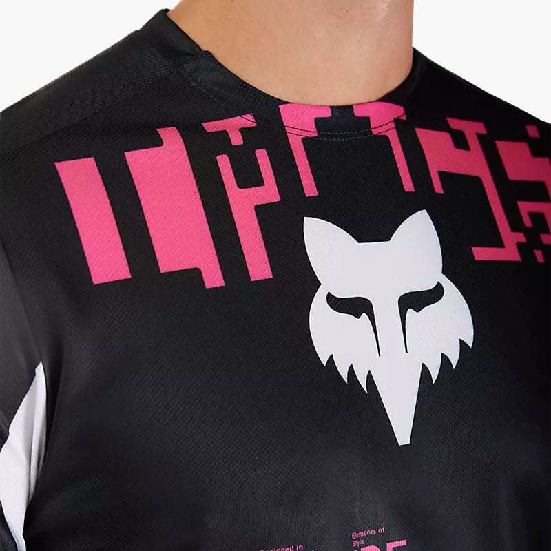 Fox Ranger Ss Jersey Digi Image - Black