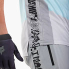 Fox Ranger Ss Jersey Grid - Steel Grey