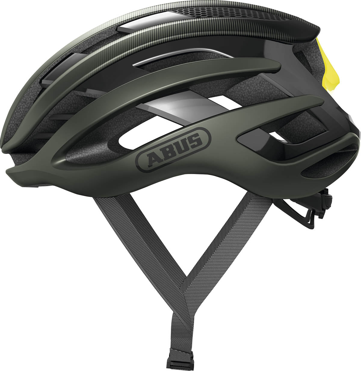 Abus airbreaker fietshelm olive green