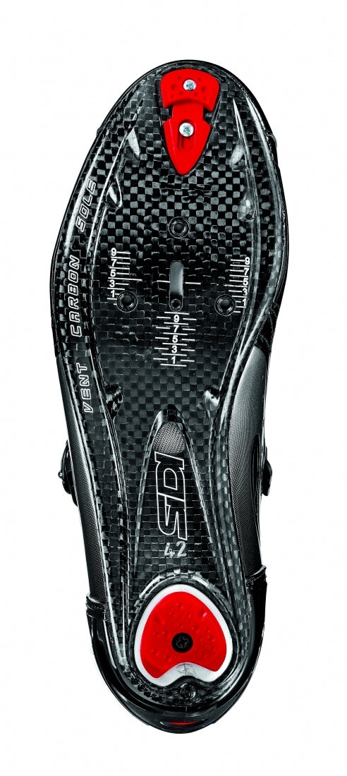 Sidi wire 2 carbon matt race fietsschoen mat zwart