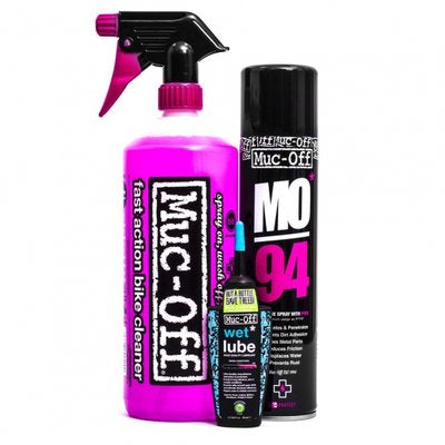 MUC OFF Wash Protect & Lube Kit Wet