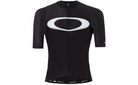 Oakley jawbreaker premium branded road fietsshirt met korte mouwen zwart