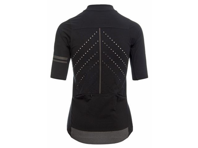 Agu premium woven dames fietsshirt met korte mouwen zwart