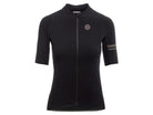 Agu premium woven dames fietsshirt met korte mouwen zwart