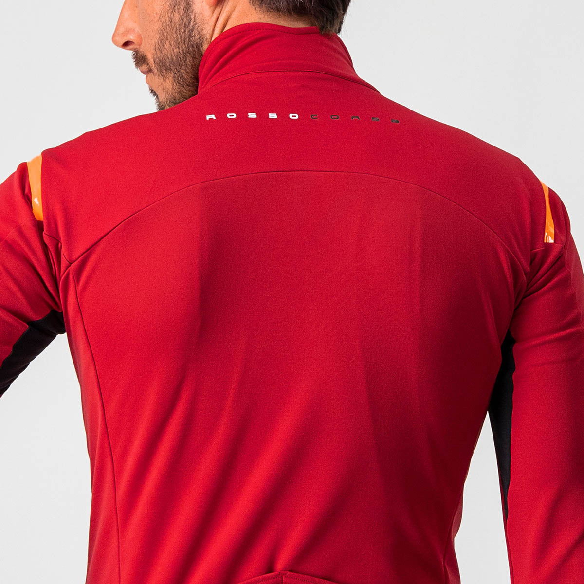 Castelli Perfetto Ros Long Sleeve - Pro Red/Brilliant Orange