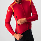 Castelli Perfetto Ros Long Sleeve - Pro Red/Brilliant Orange