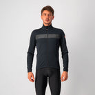 Castelli Raddoppia 3 Jacket Heren Light Black/ Black