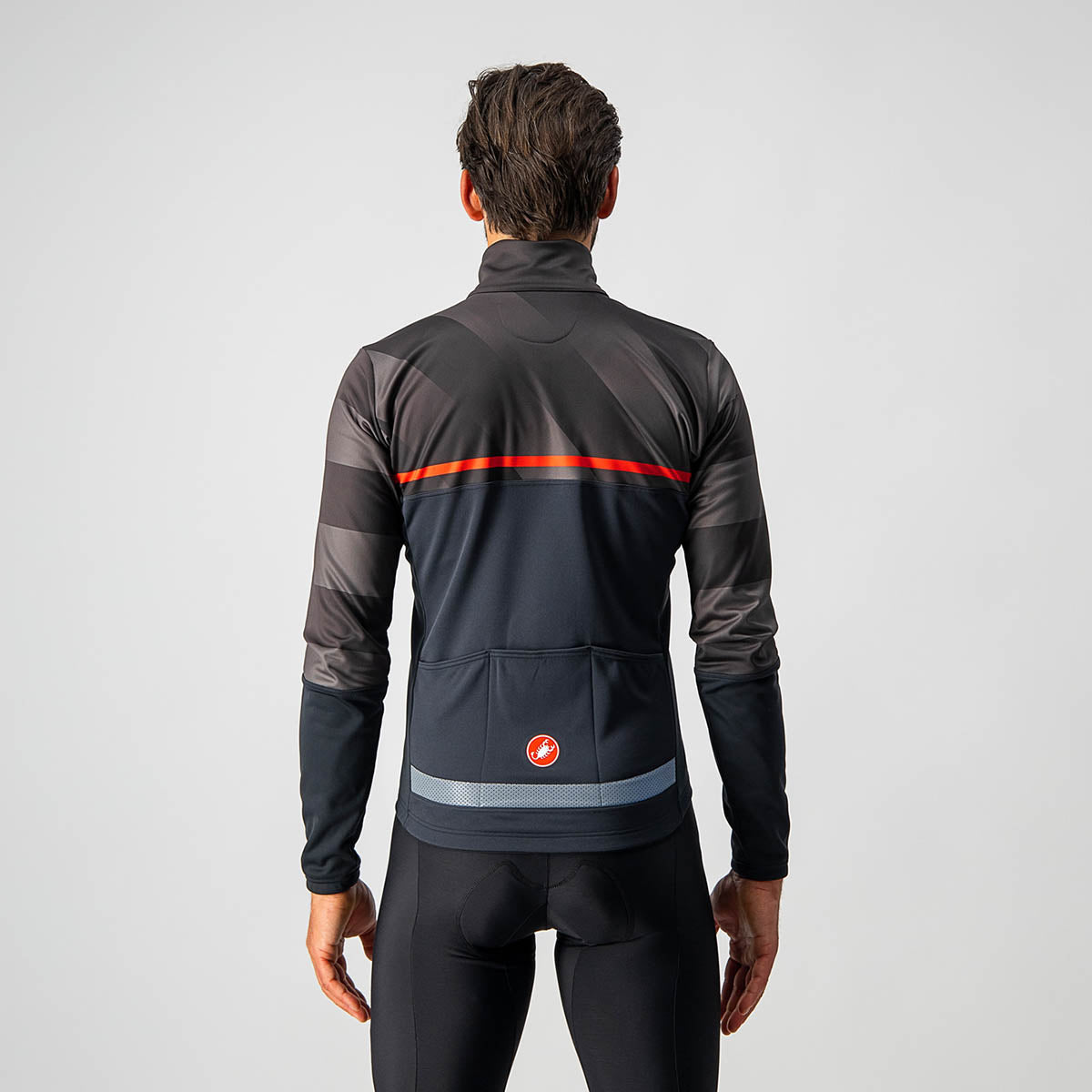 Castelli Finestre Jacket - Light Black/Dark Gray