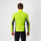 Castelli Squadra Stretch Jacket - Yellow Fluo/Dark Gray