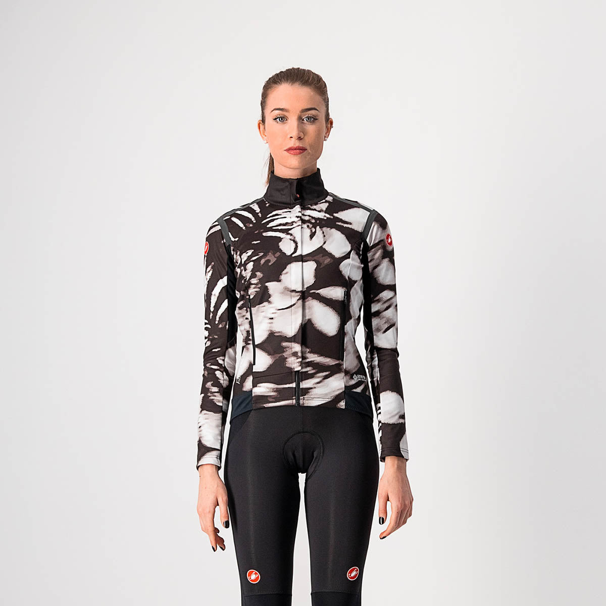 Castelli Perfetto Ros W Long Sleeve - Black/White
