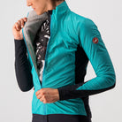 Castelli Unlimited W Puffy Jacket Turquoise Black