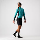 Castelli Unlimited W Puffy Jacket Turquoise Black