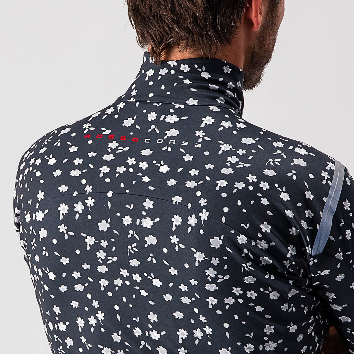 Castelli Perfetto Ros Long Sleeve - Savile Blue/Light Gray