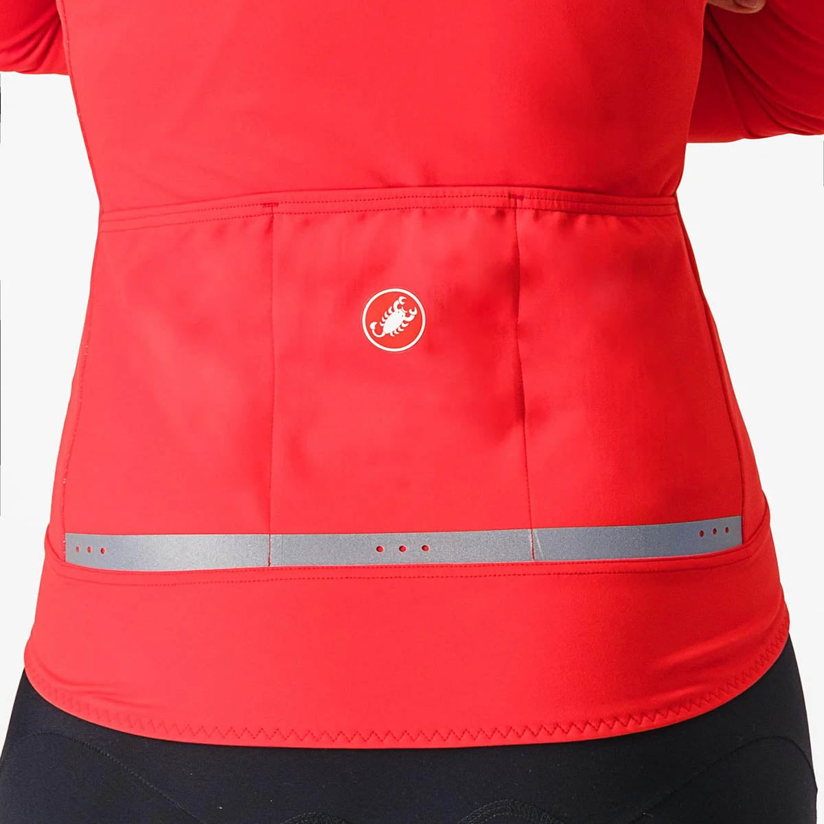 Castelli Perfetto Ros 2 W Jacket - Hibiscus / Silver reflex