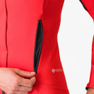 Castelli Perfetto Ros 2 W Jacket - Hibiscus / Silver reflex