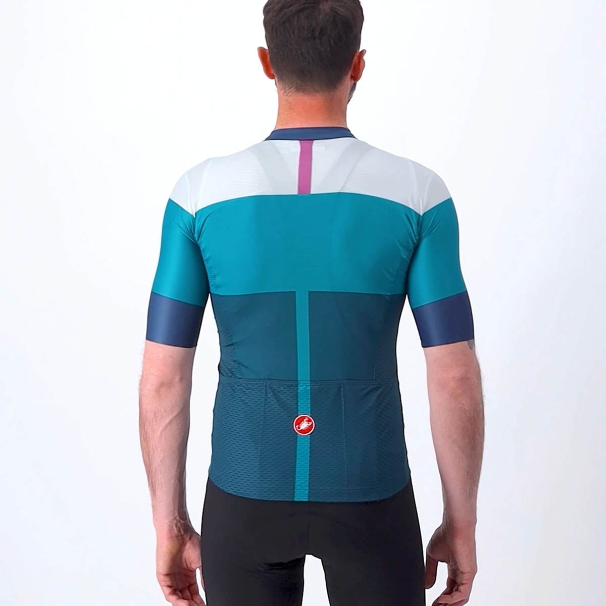Castelli Sezione Jersey - Deep Teal/Quetzal Green