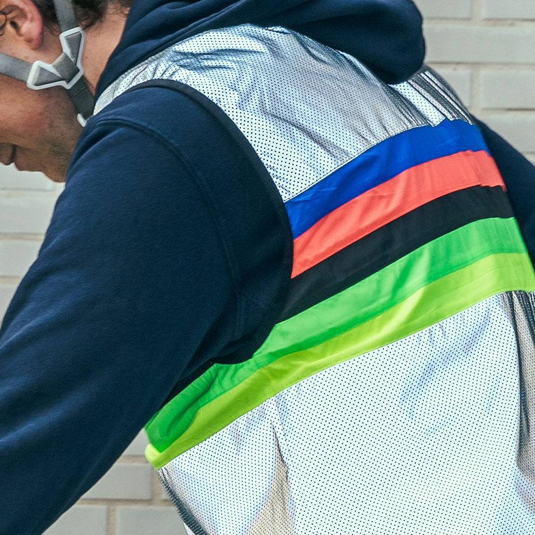 GOFLUO Bodyglower Darkchamp Vest Grey Reflective
